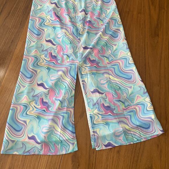 Princess Polly Aliana Midi Skirt Pastel NWT Swirl Size 2 - Picture 5 of 11